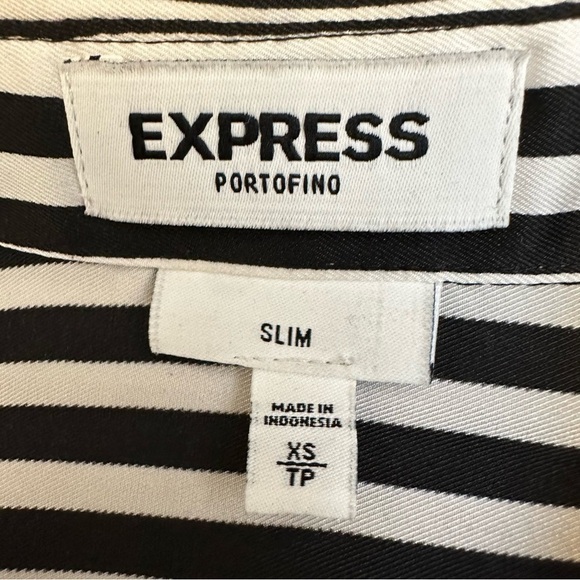 Express Slim Striped Sleeveless Top size XS - Picture 3 of 7